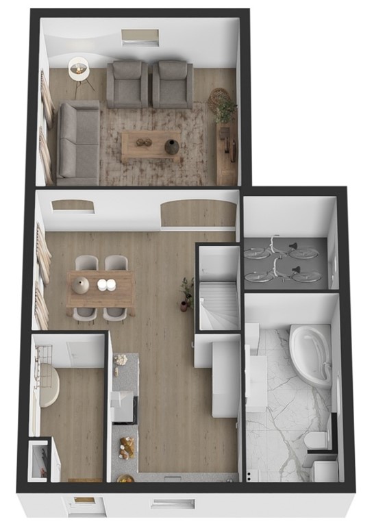 mediumsize floorplan